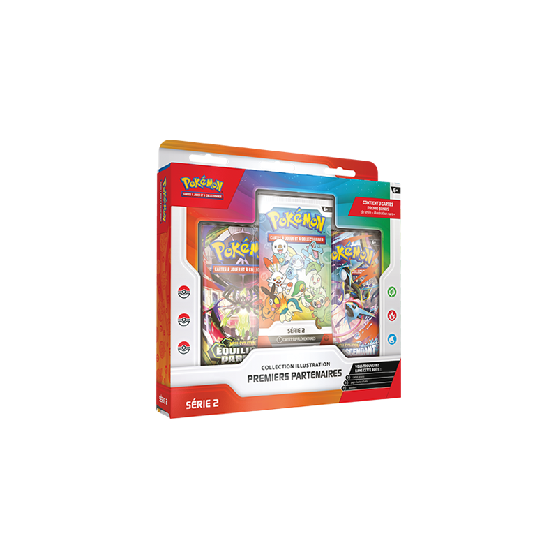 Pokémon: Coffret ex Juin Start 2 (3 boosters)  Ikaipaka jeux &