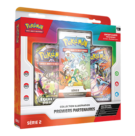 Pokémon: Coffret ex Juin Start 2 (3 boosters)  Ikaipaka jeux &
