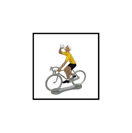 Cycliste Buveur Maillot jaune Bernard et Eddy Bernard et Eddy