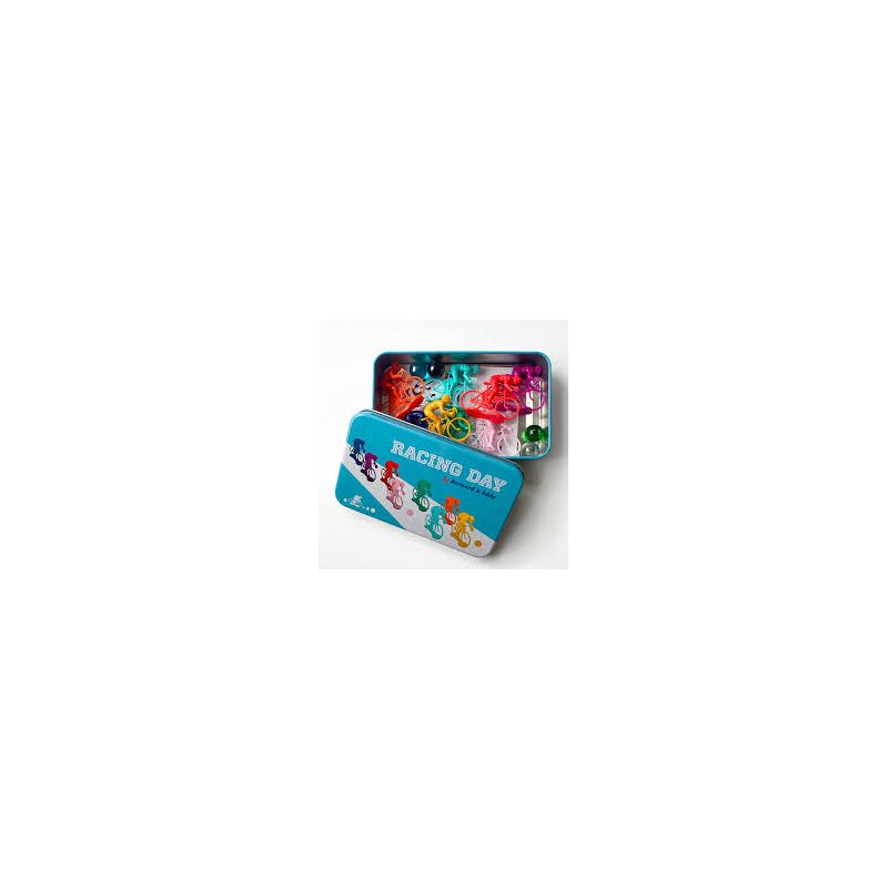 Cycliste Jeu de billes avec 8 Cyclistes  Ikaipaka jeux & jouets