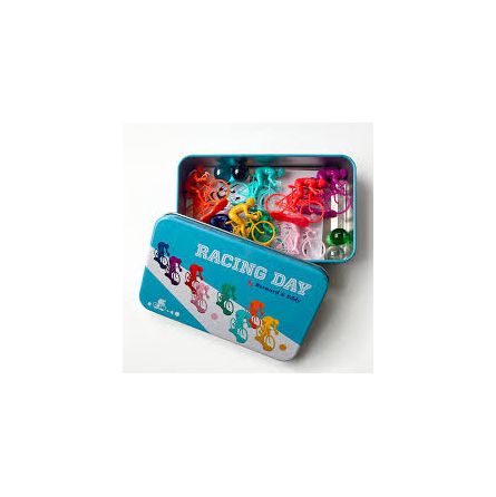 Cycliste Jeu de billes avec 8 Cyclistes  Ikaipaka jeux & jouets