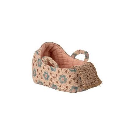 Maileg Couffin rose pour bébé Souris Maileg Ikaipaka jeux &