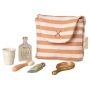 Maileg Trousse de toilette Souris rayé rouge Maileg Ikaipaka