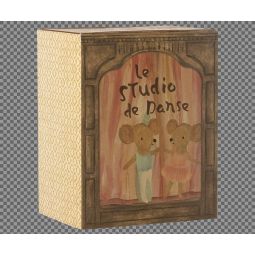 Maileg Studio de Danse avec Petit frère et Petite soeur souris