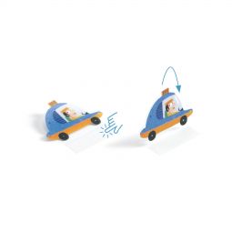 Stickers à relever Véhicules Djeco Ikaipaka jeux & jouets Royan