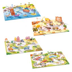 Stickers à relever Véhicules Djeco Ikaipaka jeux & jouets Royan