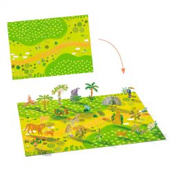 Stickers à relever Animeaux Djeco Ikaipaka jeux & jouets Royan