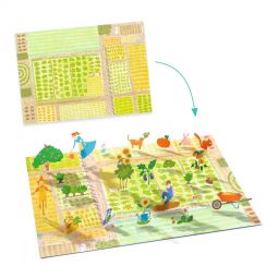 Stickers à relever La Ferme Djeco Ikaipaka jeux & jouets Royan