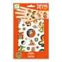 Tatouages tattoos Esprit Martial Djeco Ikaipaka jeux & jouets