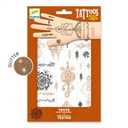 Tatouages tattoos Souffle d'Orient Djeco Ikaipaka jeux & jouets