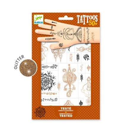 Tatouages tattoos Souffle d'Orient Djeco Ikaipaka jeux & jouets