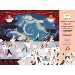 Décalcomanie Petits Rats de l'Opéra Djeco Ikaipaka jeux &
