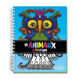 Carnet de coloriage animaux Sentosphere Ikaipaka jeux & jouets