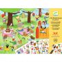 Décalcomanies C'est la fête! Djeco Ikaipaka jeux & jouets Royan