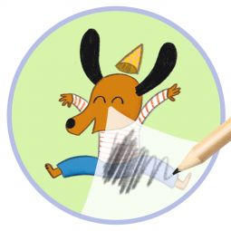 Décalcomanies C'est la fête! Djeco Ikaipaka jeux & jouets Royan