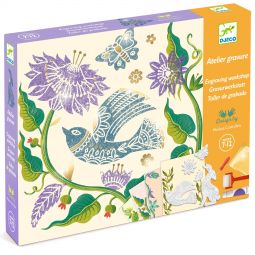 Atelier Gravure Passiflore Djeco Ikaipaka jeux & jouets Royan