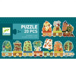 Puzzle 20p Frise Je compte Djeco Ikaipaka jeux & jouets Royan