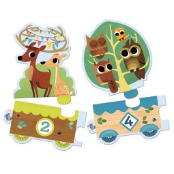 Puzzle 20p Frise Je compte Djeco Ikaipaka jeux & jouets Royan