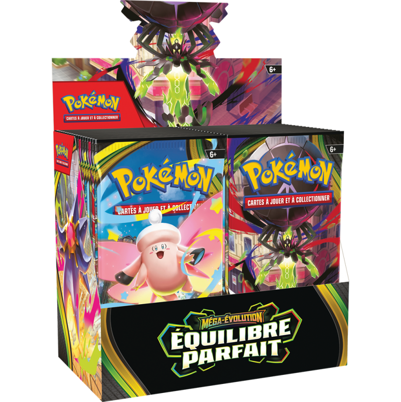 Pokémon ME05: Display de 36 boosters Nuit Noire POKEMON