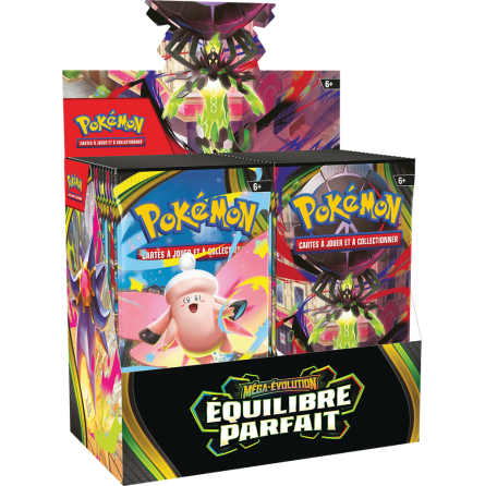 Pokémon ME05: Display de 36 boosters Nuit Noire POKEMON