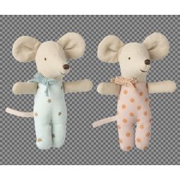 Jumeaux Bébés souris dans leur boite Maileg Maileg Ikaipaka