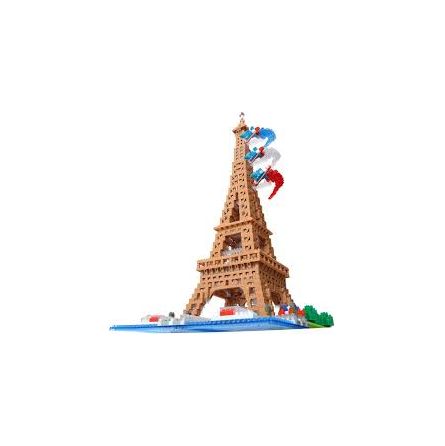 Nanoblock Paris Tour Eiffel 14 Juillet nanoblock Ikaipaka jeux