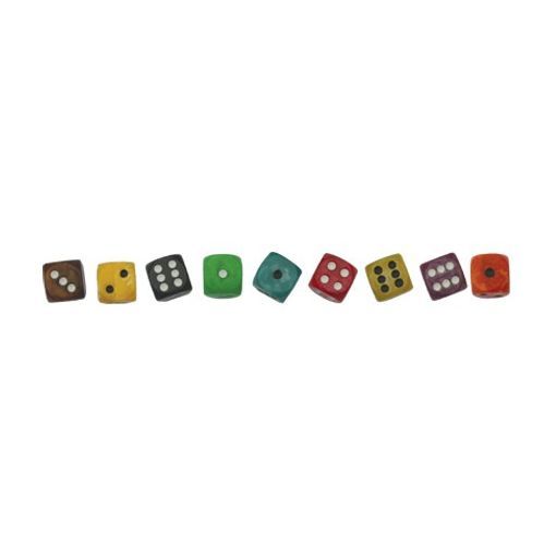 Dés marbrés 20 mm Loisirs nouveaux Ikaipaka jeux & jouets Royan