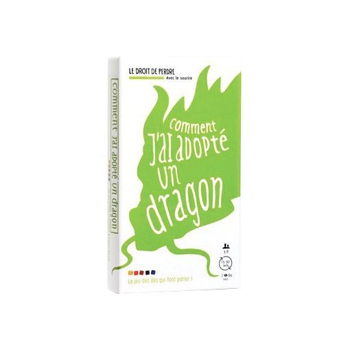 Comment j'ai adopté un dragon Le droit de perdre Ikaipaka jeux