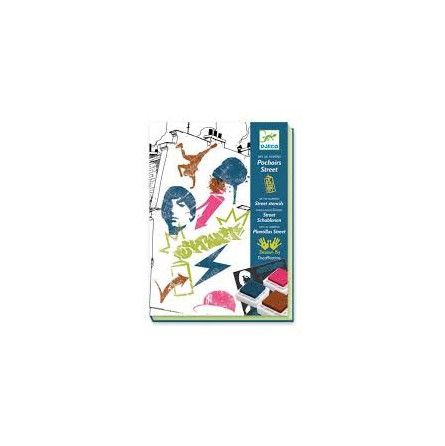 Pochoir street Djeco Ikaipaka jeux & jouets Royan