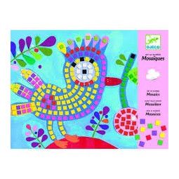 Mosaique oiseau et coccinelles - IkaIpaka Royan