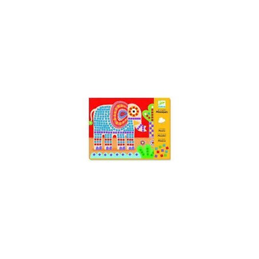 Mosaique elephant et escargot Djeco Ikaipaka jeux & jouets Royan