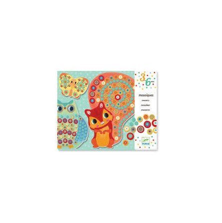 Mosaique millefiori Djeco Ikaipaka jeux & jouets Royan