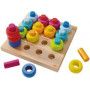 Jeu à enficher anneaux multicolors Haba Ikaipaka jeux & jouets
