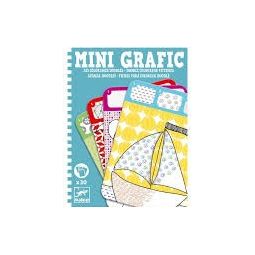 Mini grafic coloriage doodle Djeco Ikaipaka jeux & jouets Royan