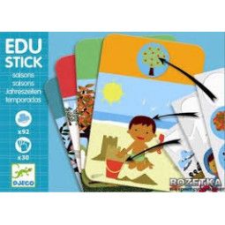 Edu stick saisons Djeco Ikaipaka jeux & jouets Royan