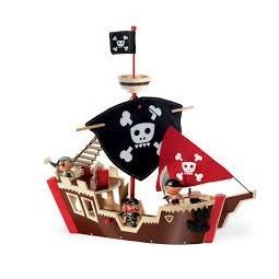 Arty Toys Pirates Ze Pirat Boat Djeco Ikaipaka jeux & jouets