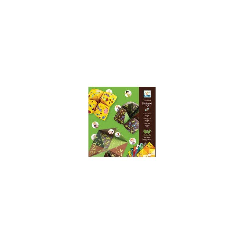 Papiers origami cocottes Djeco Ikaipaka jeux & jouets Royan