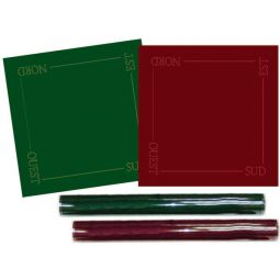 Tapis tarot supérieur tube vert 60*60 Loisirs nouveaux Ikaipaka