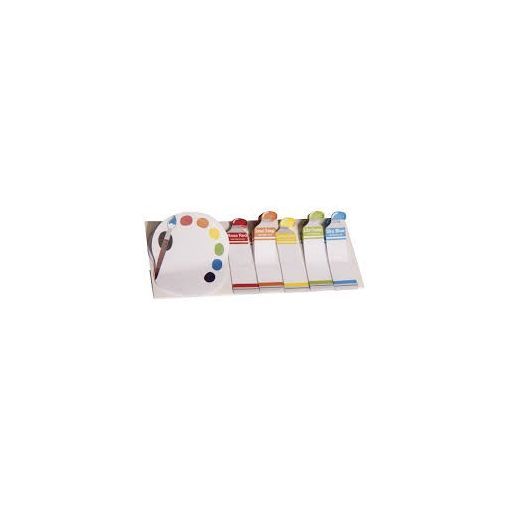 Memo stickers tubes de peinture  Ikaipaka jeux & jouets Royan