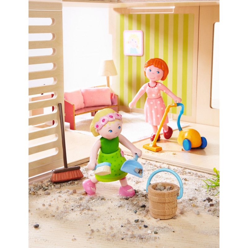 Little Friends accessoire pour maison de poupée nettoyage de printemps - IkaIpaka Royan