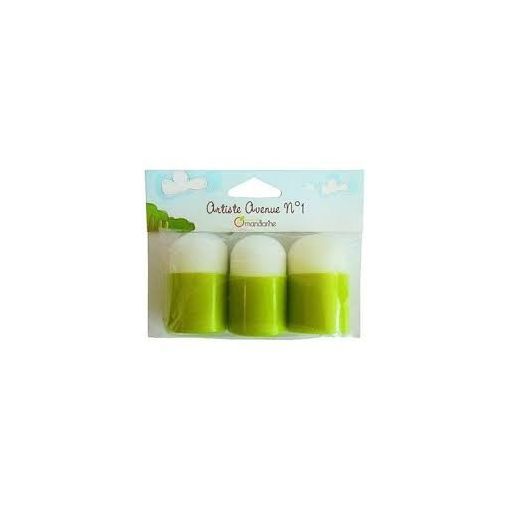 Set de 3 tampons mousse Avenue Mandarine Ikaipaka jeux & jouets