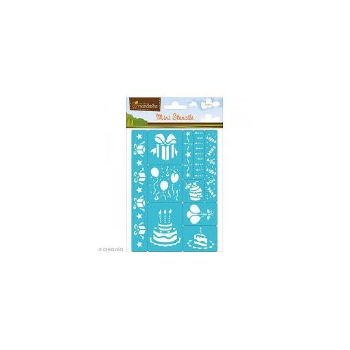 Mini Stencils, Anniversaire  Ikaipaka jeux & jouets Royan