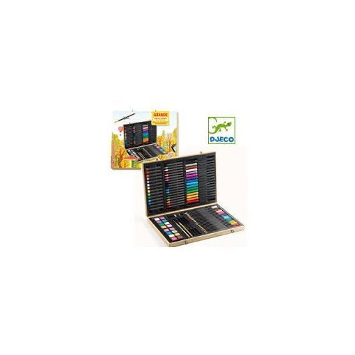 Boite crayons de couleurs (grande) Djeco Ikaipaka jeux & jouets