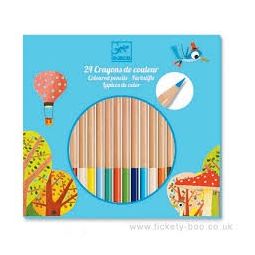 Crayons de couleurs 24 Djeco Ikaipaka jeux & jouets Royan
