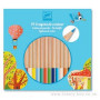 Crayons de couleurs 24 Djeco Ikaipaka jeux & jouets Royan