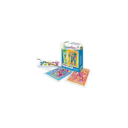 Aquarellum mini Eléphants Sentosphere Ikaipaka jeux & jouets