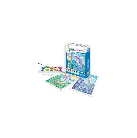 Aquarellum mini dauphins Sentosphere Ikaipaka jeux & jouets