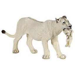 Lionne blanche avec lionceau Papo Papo Ikaipaka jeux & jouets