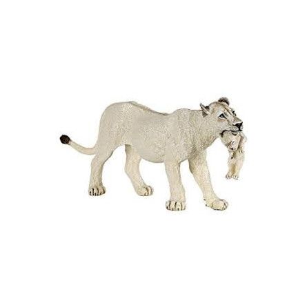 Lionne blanche avec lionceau Papo Papo Ikaipaka jeux & jouets