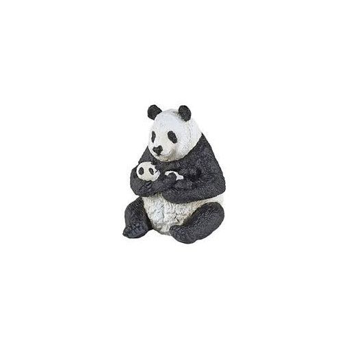 Panda assis et son bébé Papo Papo Ikaipaka jeux & jouets Royan